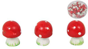 MINI MUSHROOMS RED AND WHITE