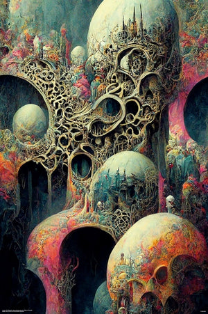 PSYCHEDELIC DYSTOPIA POSTER 288