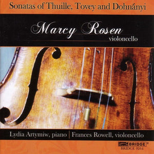 MARCY ROSEN | MARCY ROSEN PLAYS CELLO SONATAS