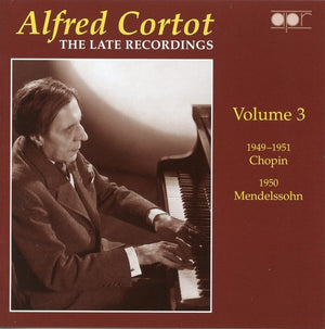 ALFRED CORTOT | LATE RECORDING 3 1949-1951/1950