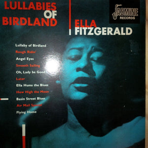 ELLA FITZGERALD | LULLABIES OF BIRDLAND - JASMINE REISSUE - WRITING ON COVER