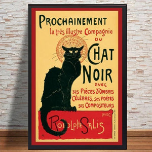 LE CHAT NOIR POSTER 707