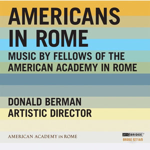 VARIOUS ARTISTS | AMERICAN IN ROME / VARIOUS