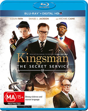 MOVIE BLACT | KINGSMAN - THE SECRET SERVICE (BLU-RAY)