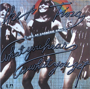 IKE AND TINA TURNER | WHAT YOU HEAR IS WHAT YOU GET - LIVE AT CARNEGIE HALL - 2LP USA - CUT CORNER