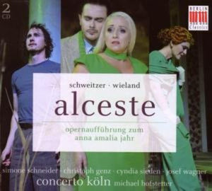 CONCERTO K LN^ALBERT SCHWEITZER | ALCESTE (COMPLETE)