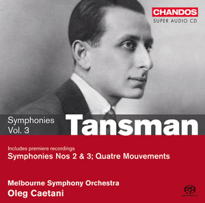 OLEG CAETANI^A. TANSMAN | SYMPHONIES 3