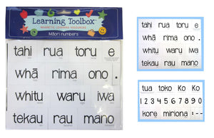 MAORI NUMBERS MAGNETIC