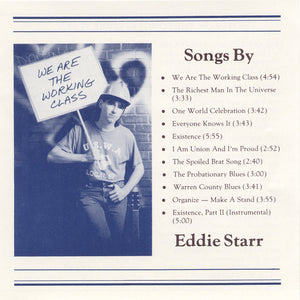 EDDIE STARR | WE ARE THE WORKING CLASS