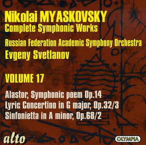 EVGENY SVETLANOV | ALASTOR SYM POEM / LYRIC CONCERTINO / SINFONIETTA