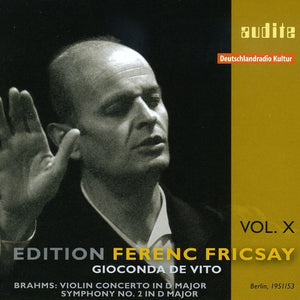 J. BRAHMS^FERENC FRICSAY | EDITION FERENC FRICSAY 10