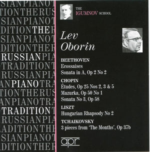 LEV OBORIN^SVIATOSLAV RICHTER | RUSSIAN PIANO TRADITION - IGUMNOV SCHOOL