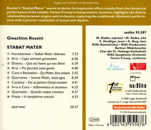 GIOACCHINO ROSSINI | EDITION FERENC FRICSAY 11