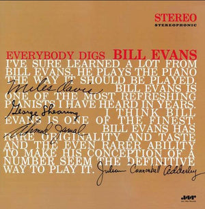 BILL EVANS | EVERYBODY DIGS BILL EVANS