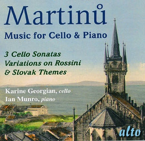 KARINE GEORGIAN^F. MARTIN | WORKS FOR CELLO & PIANO