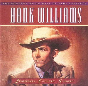HANK WILLIAMS | LEGENDARY COUNTRY SINGERS