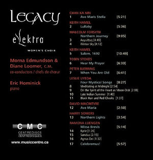 VARIOUS ARTISTS^ELEKTRA WOMEN'S CHOIR^LEGACY^THE LEGACY | LEGACY / VARIOUS