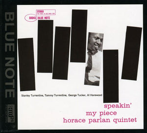 HORACE PARLAN | SPEAKIN MY PIECE