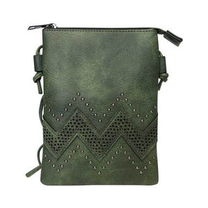 GREEN PEARL SHOULDER BAG
