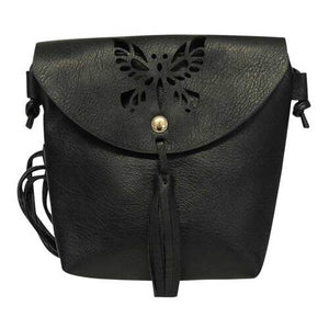 BUTTERFLY SHOULDER BAG BLACK