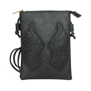 ANGEL SHOULDER BAG BLACK