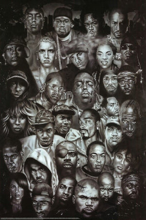 LEGENDS OF RAP AND HIPHOP POSTER 238