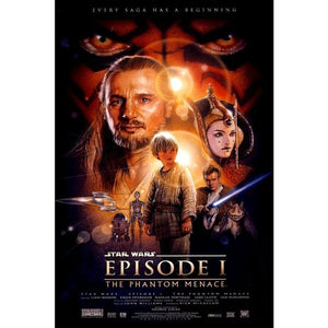 STAR WARS EPISODE I PHANTOM MENACE POSTER DREW STRUZAN148