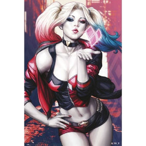 HARLEY QUINN COMIC KISS POSTER 55