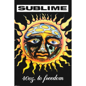 SUBLIME 40OZ SUN MAXI POSTER 702