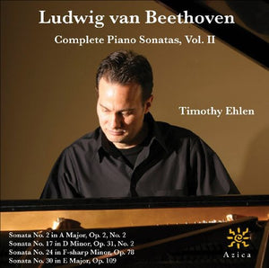 TIMOTHY EHLEN^LUDWIG VAN BEETHOVEN | COMPLETE PIANO SONATAS 2