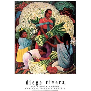 DIEGO RIVIERA FLOWER VENDOR POSTER 232