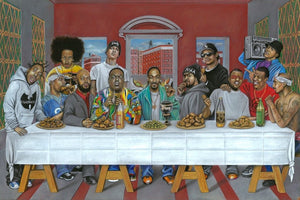 RAPPERS LAST SUPPER POSTER MAXI 385
