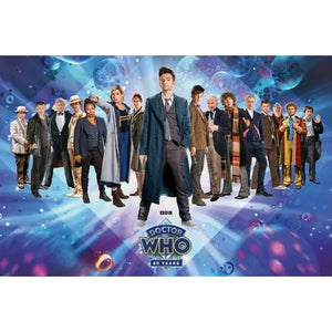 DOCTOR WHO 60 YEARS OF DOCTORS MAXI POSTER 58