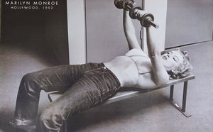 MARILYN MONROE WORKOUT POSTER 150