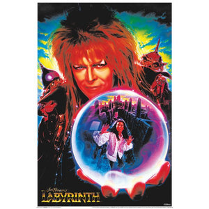 LABYRINTH BLACKLIGHT GLOW POSTER MAXI SIZE (NON FLOCKED) 632