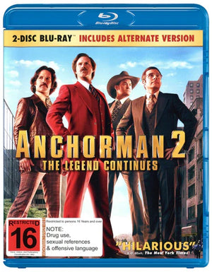 MOVIE BLCO | ANCHORMAN 2 - LEGEND CONTINUES (2BLU - RAY)