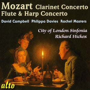 RACHEL MASTERS^W.A. MOZART | CONCERTOS FOR CLARINET & FLUTE & HARP
