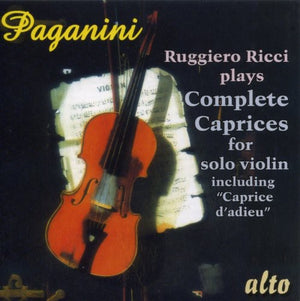 RUGGIERO RICCI^N. PAGANINI | COMPLETE CAPRICES FOR SOLO VIOLIN