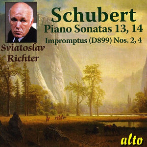 SVIATOSLAV RICHTER^F. SCHUBERT | PIANO SONATAS 13 & 14: IMPROMPTUS OP 94