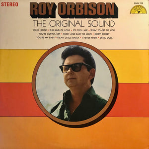 ROY ORBISON | ORIGINAL SOUND - USA REISSUE