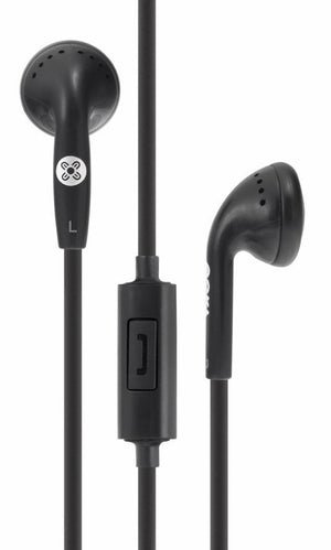 STEREO EARPHONES IN LINE MIC AND CONTROL BLACK