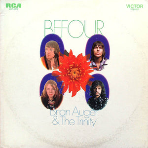 BRIAN AND THE TRINITY AUGER | BEFOUR - NZ PRESSING - RINGWEAR - WRITING ON BACK