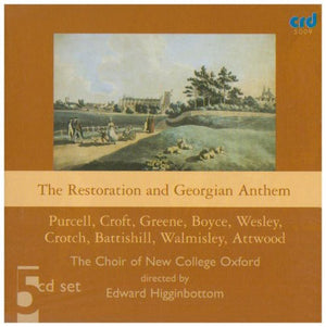 NEW COLLEGE CHOIR, OXFORD^CHOIR OF NEW COLLEGE OXFORD | RESTORATION & GREGORIAN ANTHEM