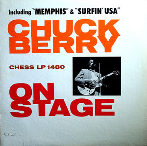 CHUCK BERRY | ON STAGE - US (ROUGH COVER AND LP)