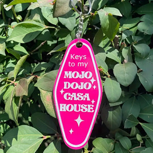 MOJO DOJO CASA HOUSE BARBIE MOTEL HOTEL KEYRING