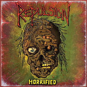 REPULSION | HORRIFIED (GREEN EDITION) (VINYL)