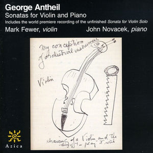 MARK FEWER | SONATAS FOR VIOLIN & PIANO
