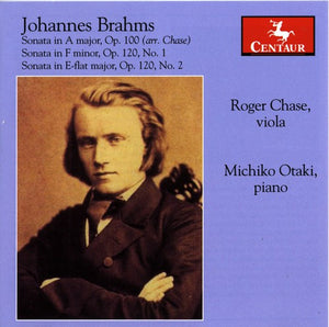 ROGER CHASE^J. BRAHMS | SONATA IN A MAJOR / SONATA IN F MINOR 1