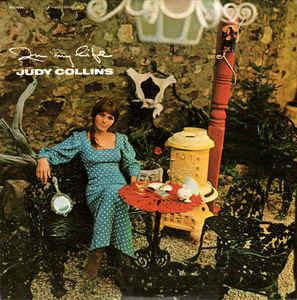 COLLINS JUDY | IN MY LIFE - USA - CUT CORNER - STAMP ON LABEL