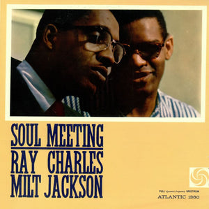 RAY CHARLES MILT JACKSON | SOUL MEETING - US - MONO - WRITING ON BACK COVER